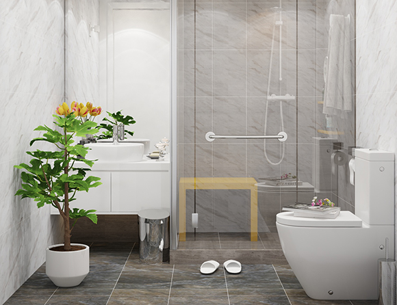 Nội thất phòng tắm hiện đại thiết kế bởi AHDesign – Bếp Xinh