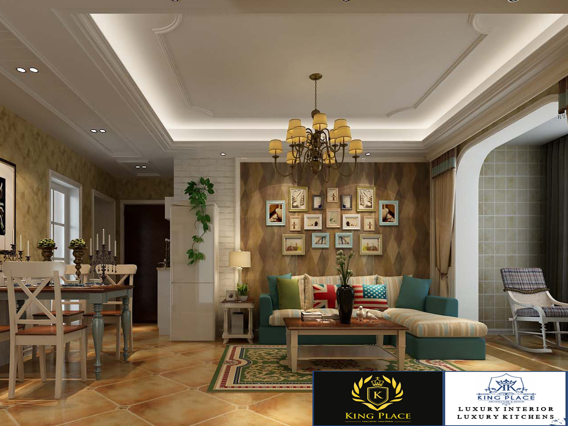 Phòng khách đẹp-thiết kế bởi King Place - AHDesign